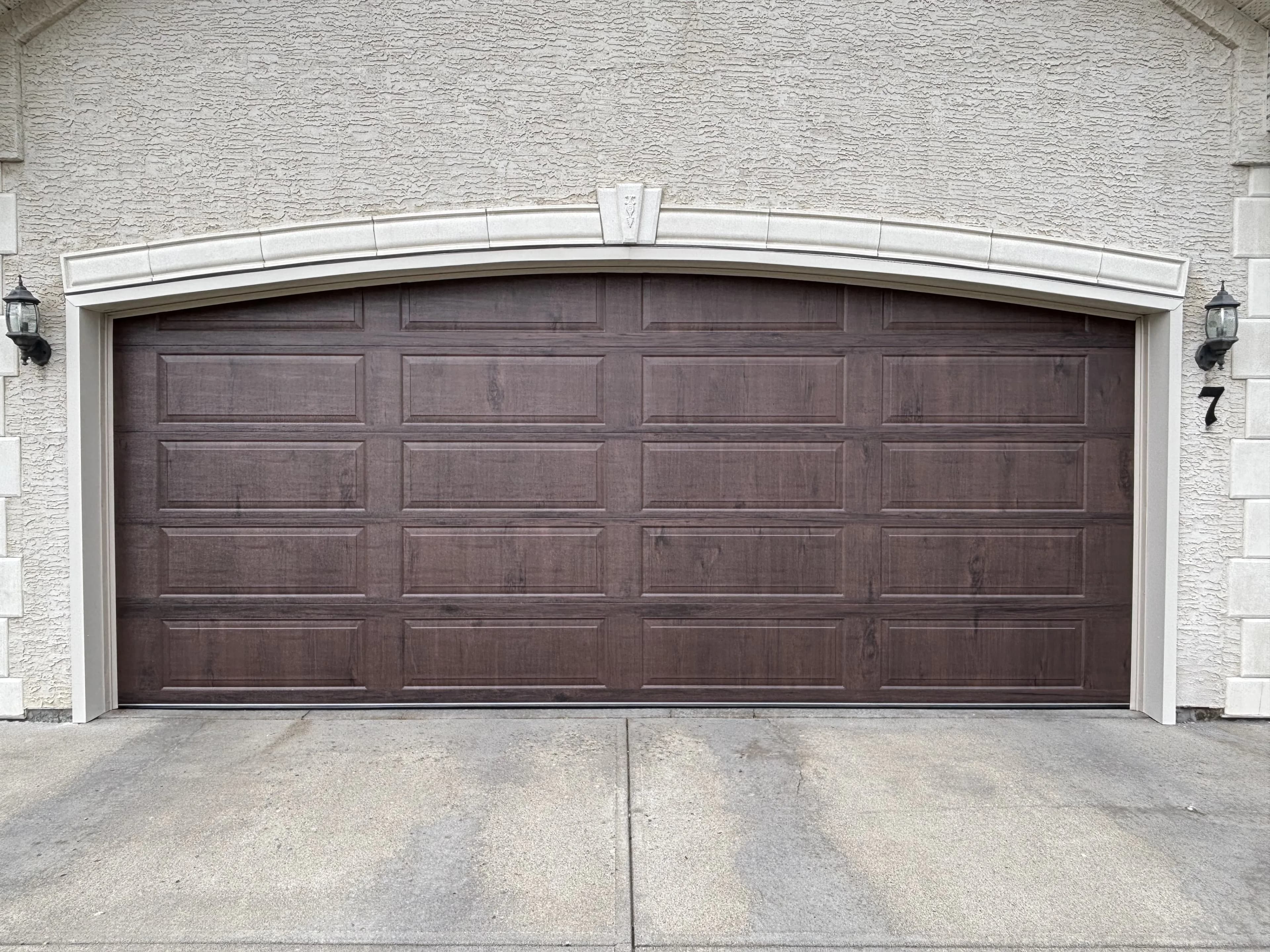 Northland garage door installation photo in Calgary