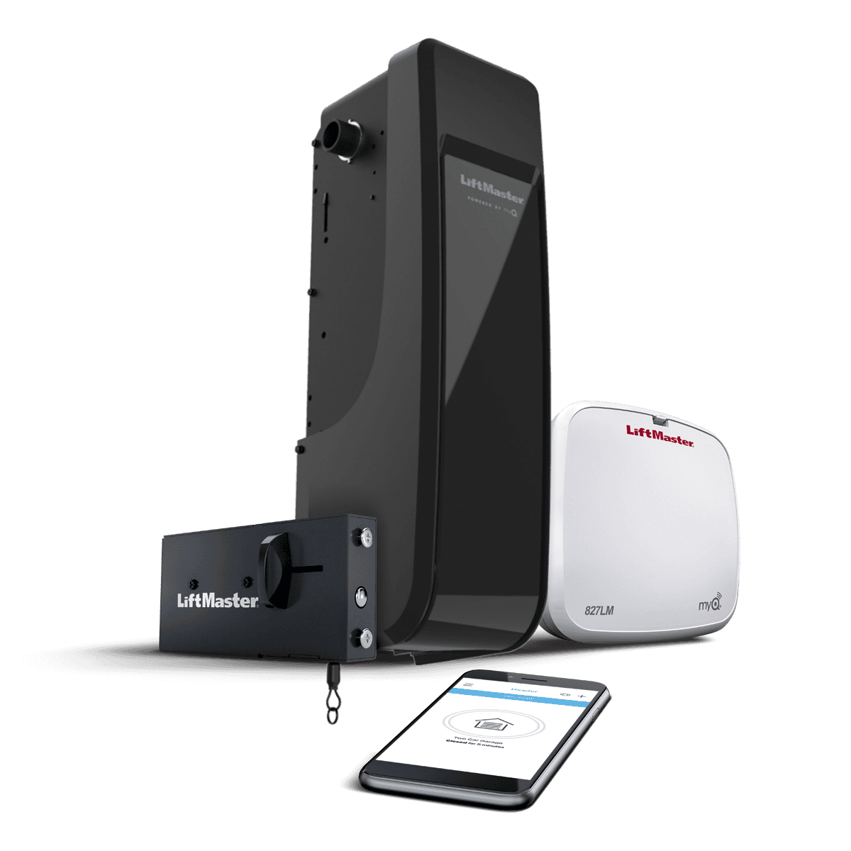 Garage door opener safety sensor and remote repair in Calgary