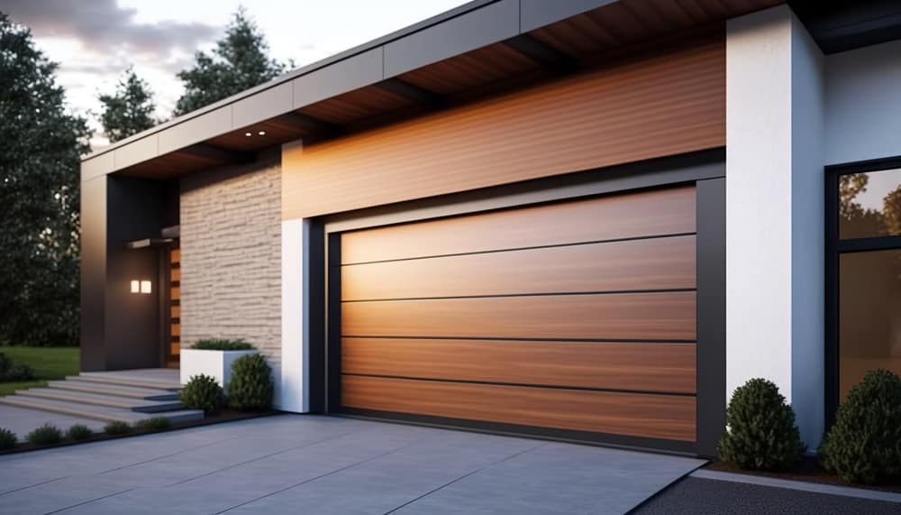 Garage door opener replacement Calgary completed installation